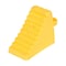 Vestil POLYETHYLENE WHEEL CHOCK 3 LBS YELLOW PEWC-3-YL - alternate 6